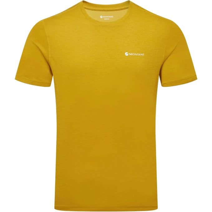 Montane Dart T-shirt Met Korte Mouwen Geel S Man