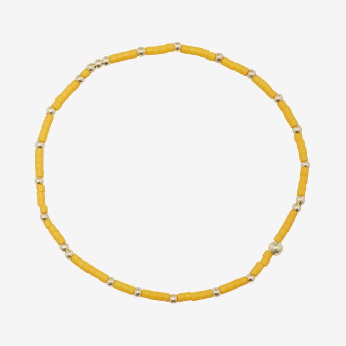 Essenza Beads Bracelet Orange
