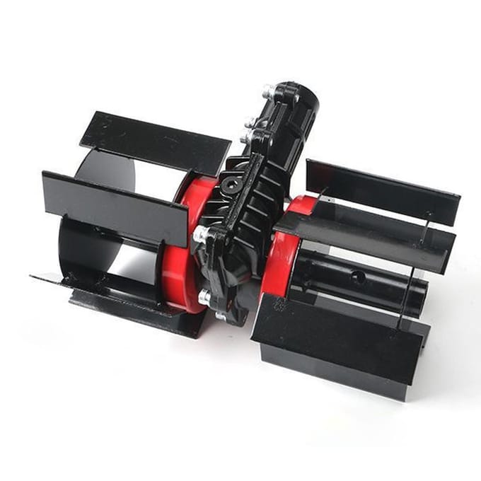 Multifunctionele Grasmaaier Grastrimmer Accessoire met Verwisselbare Messen Grond hoeing wheel type