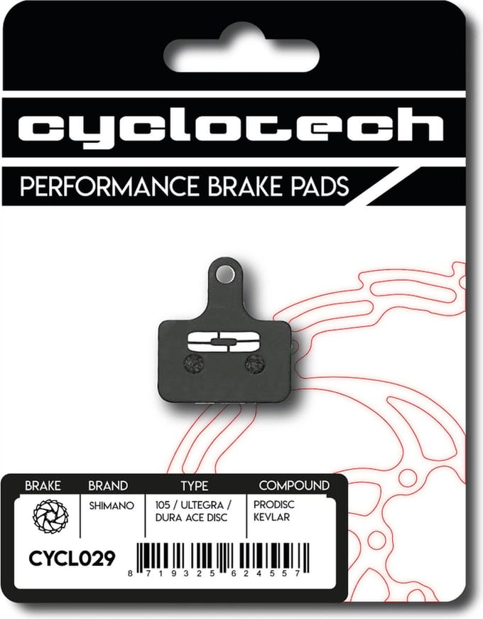 Prodisc Kevlar Remblokken voor TRP Hylex RS Flat mount