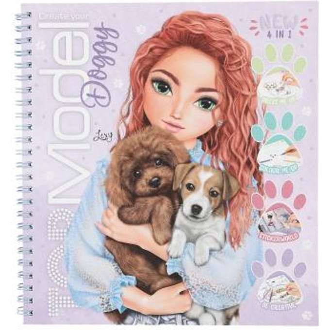 Top Model Create your TOPModel Doggy kleurboek Kleurboeken