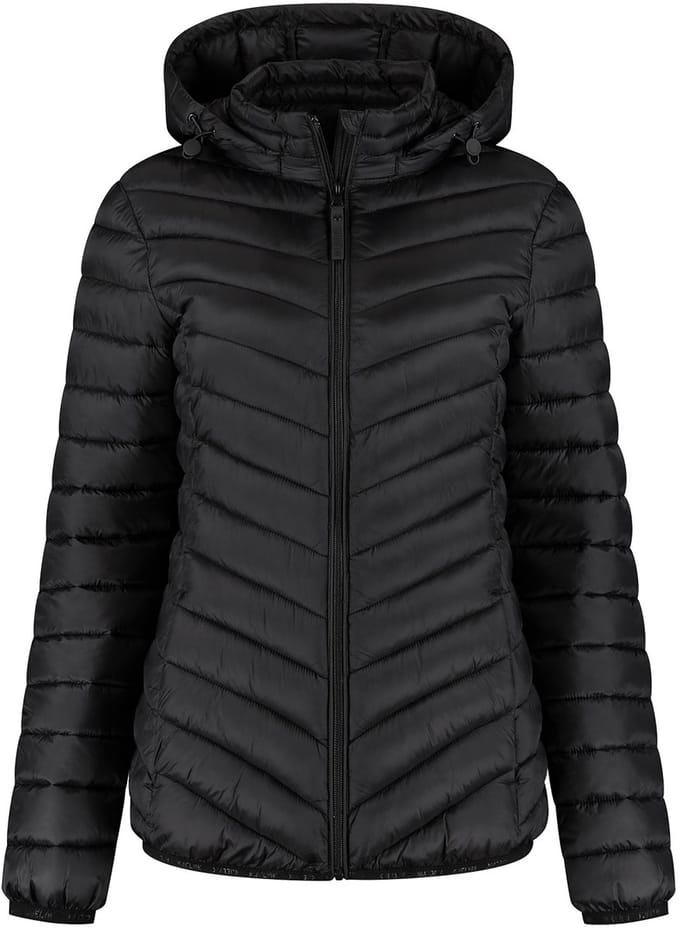 Kjelvik Outdoorjas Sanna Zwart