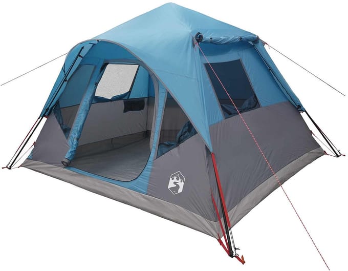 vidaXL - Directe - Tent - Blauw - 305 - x - 275 - x - 190 - cm - Polyester - en - Staal