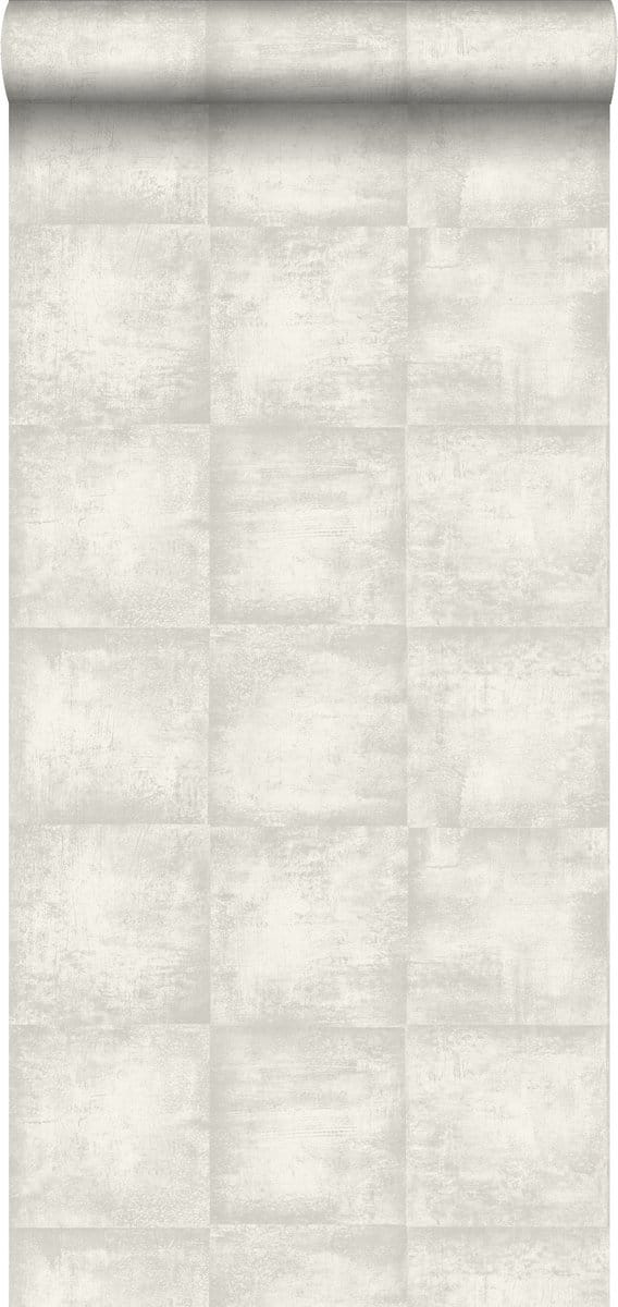 ESTAhome behang betonlook lichtgrijs - 53 cm x 10,05 m - 138202