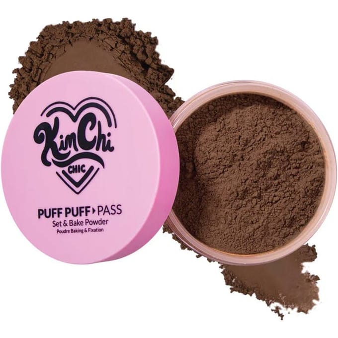 KimChi Chic Puff Puff Pass Loose Setting Powder Chocolate 24 g
