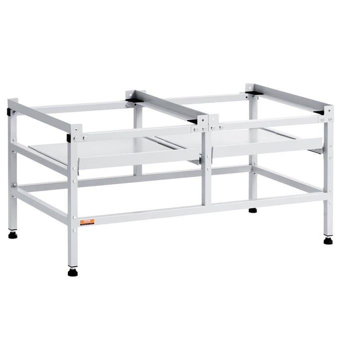 Wasmachine Stand Voet 48,5x25 Inch 590LB met Dubbele Lade