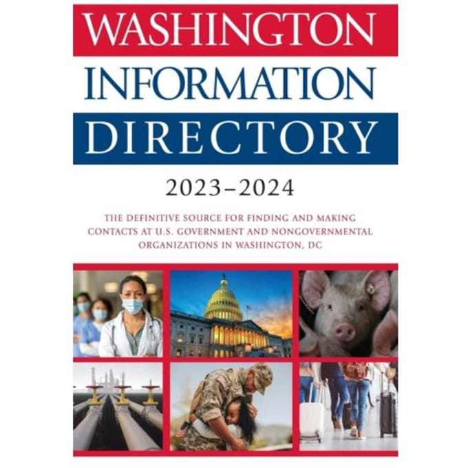 Washington Information Directory 2023-2024
