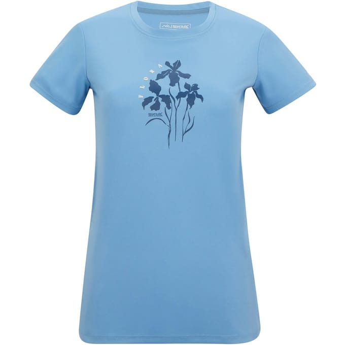 Regatta Dames/Dames Fingal T-Shirt (Gewassen Denim)