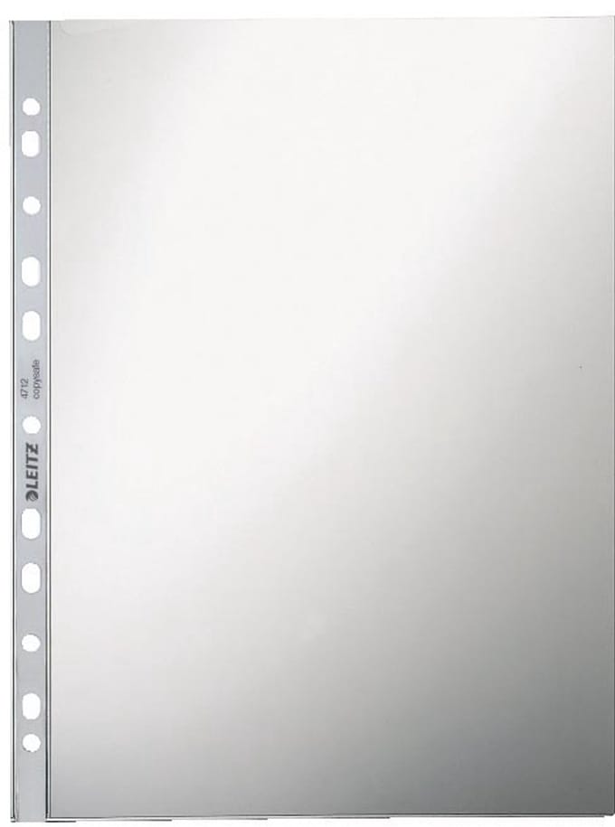 Leitz Premium Kwaliteit Showtas - A4 - 0,08 mm - 11-gaats - 100 stuks - Transparant