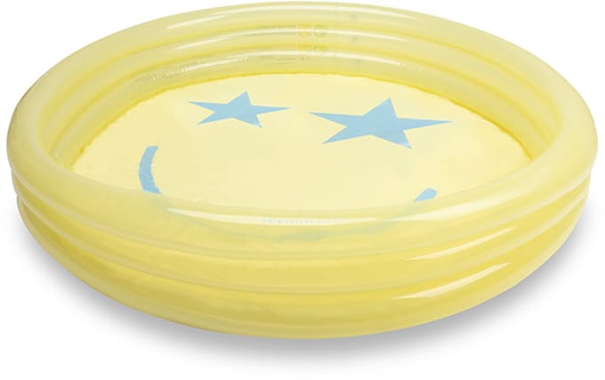 Swim Essentials - Zwembad - Ø150 cm - Geel - Smiley - baby