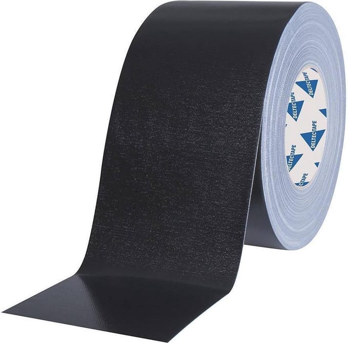 Deltec Gaffa Tape Pro 100mm x 50m Zwart