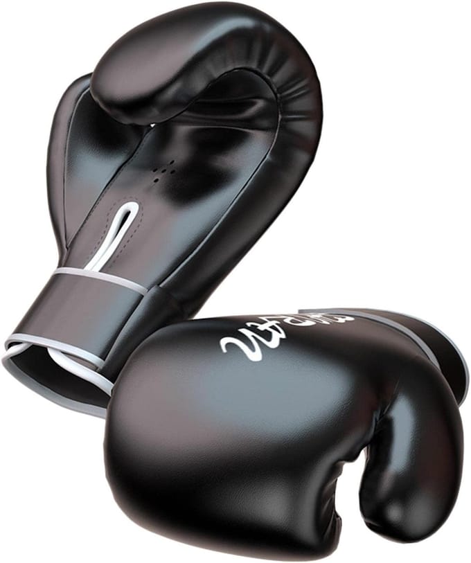 Bokszak Wanten - Training Handschoenen - Vechtsport Training - Ademende Gaten - 8 oz - Wit