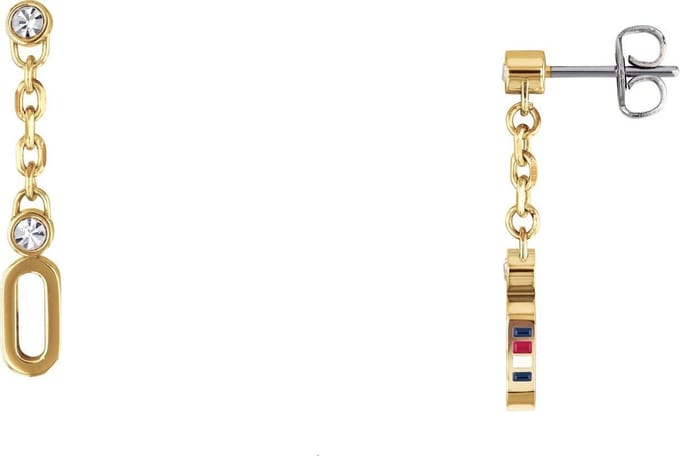 Tommy Hilfiger TJ2780089 Oorbedel - Staal - Goudkleurig