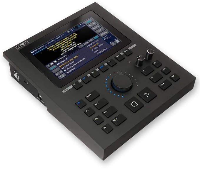 Divo Base 64 GB - Live Multitrack Playback apparaat - Mixer met 2x Microfooningang - USB audio-interface