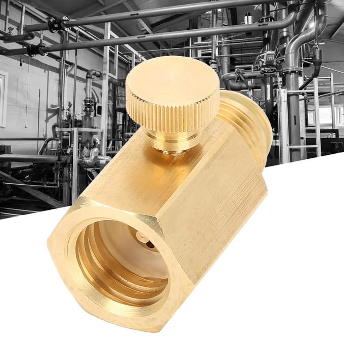 Soda Cilinder Adapter Ventiel met Schakelaar Vrouwelijke Draad TR21-4 naar Mannelijke Draad G1/2 voor Soda Stream