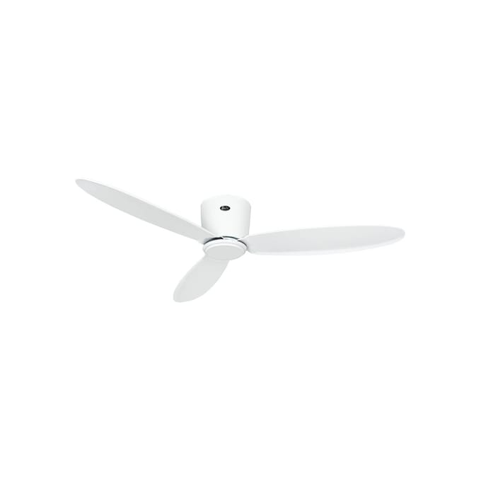 CasaFan ECO PLANO II 132 WE-WE WiFi Plafondventilator Wit Met afstandsbediening, Timer, Met wintermodus, Bediening via