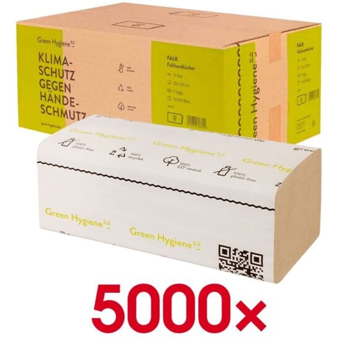 FALK - Handdoekjes Z-vouw 100% recycled 1laags