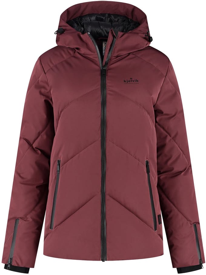 Kjelvik Sue Dames Outdoorjas - Burgundy