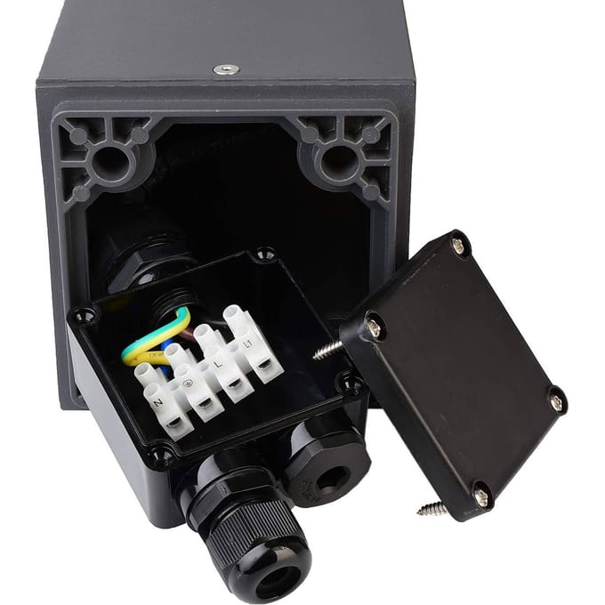 Deko Light 733065 Facado Socket Staande buitenlamp E27 20 W Donkergrijs