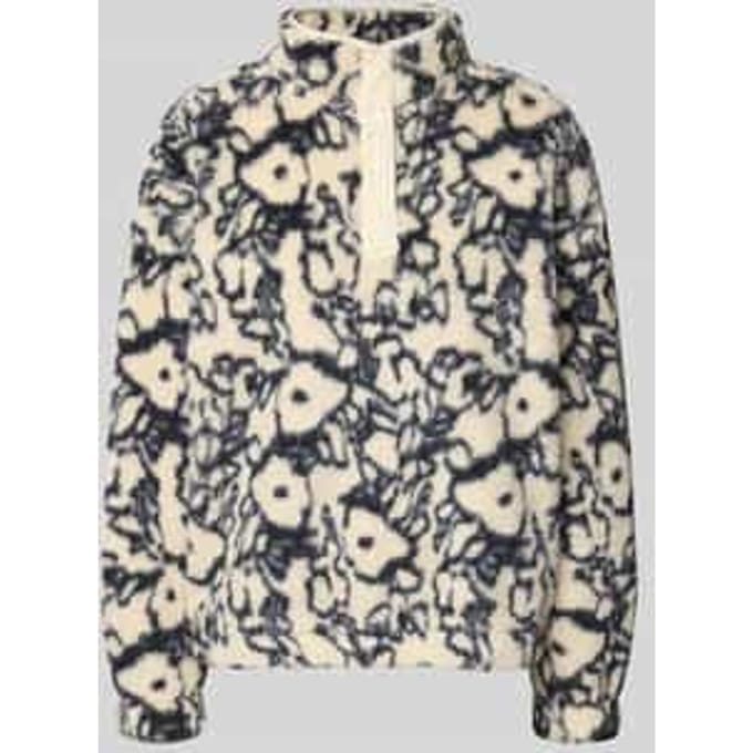 Sherpa jacket met opstaande kraag