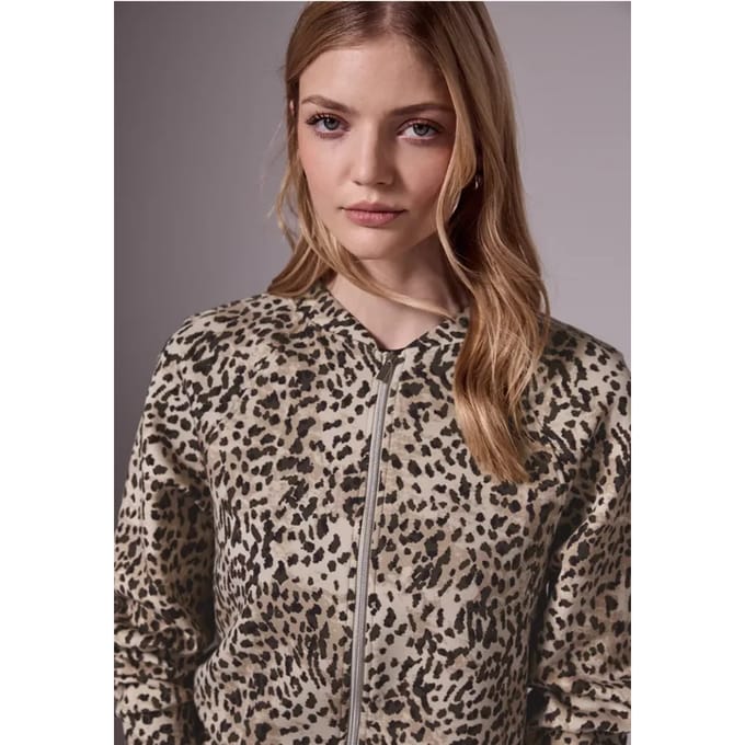 Blouson met leopatroon