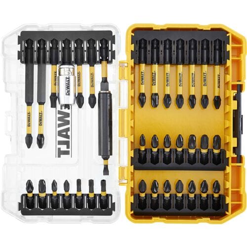 DeWalt FLEXTORQ™ Serie - Schroefbitset - 37-delige - Met Magnetische Houder - ToughCase™ Systeem