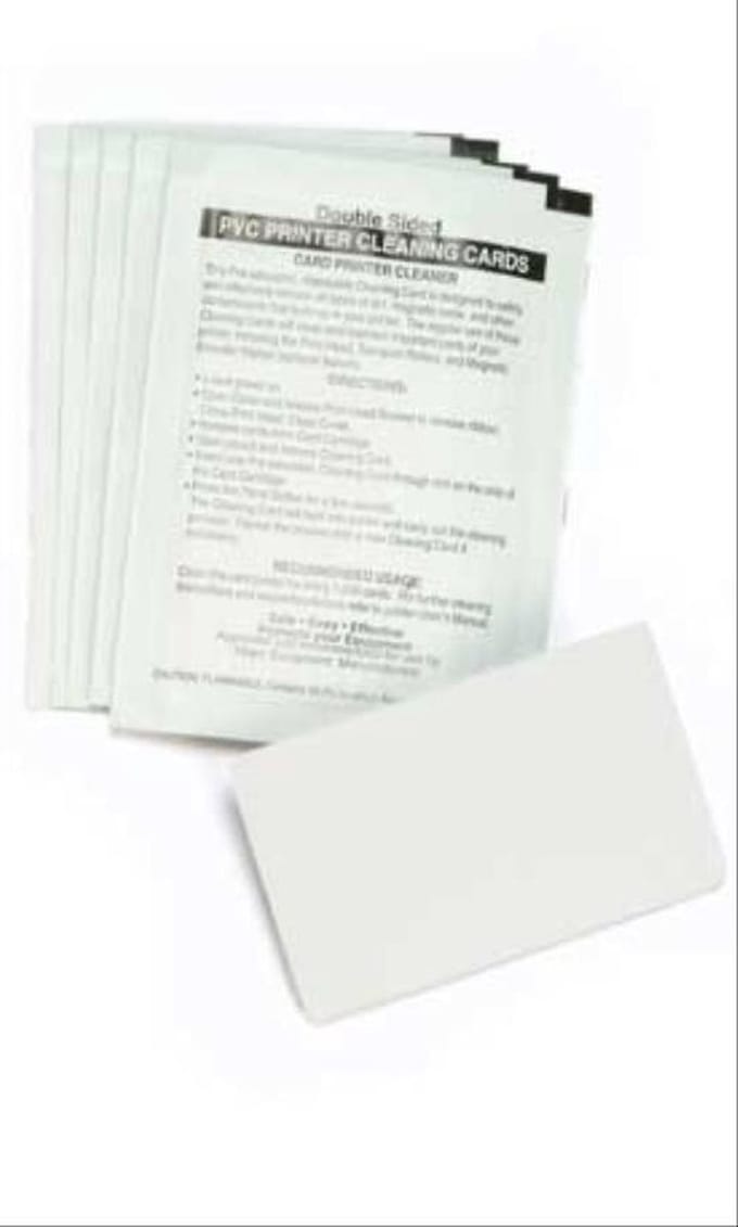 Zebra CLEANING CARDS KIT (BOX/100)
