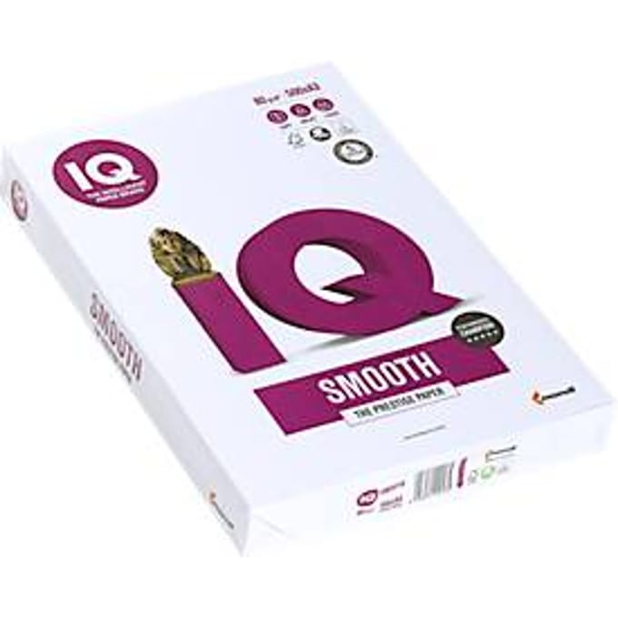 Mondi IQ Smooth kopieerpapier, DIN A3, 80 g/m², helderwit, 500 vellen