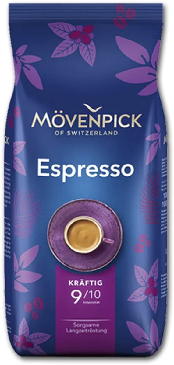 Mö­ven­pick Espresso koffiebonen 4 x 1 kilo