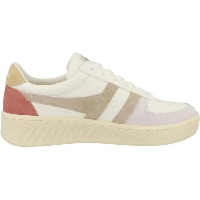 Gola Grandslam Trident - Damessneaker - Wit-Bot-Flax