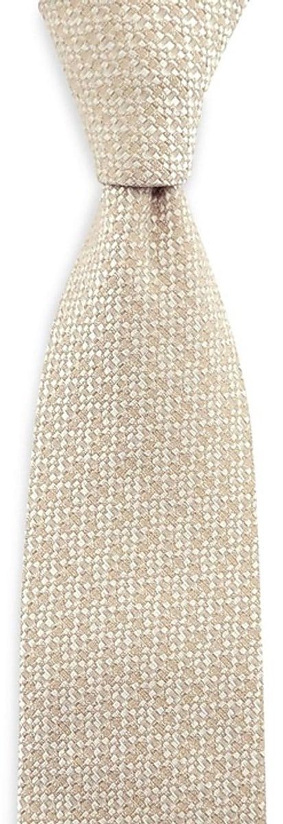 Sir Redman - Stropdassen - stropdas Château Chic - beige
