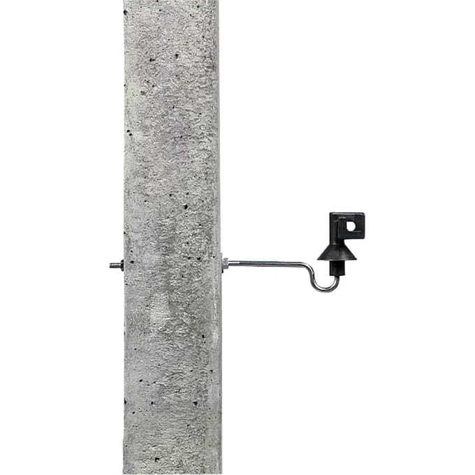 Gallagher Afstandschroef-Isolator metaal (20cm/M6, 10) - Betrouwbare isolatie
