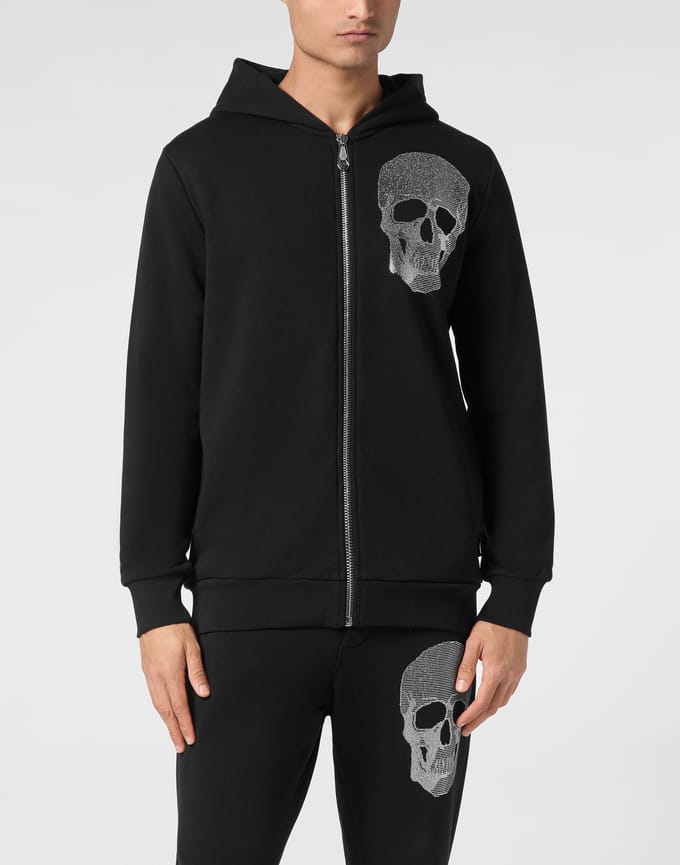 Sweatshirt Met Capuchon Skull