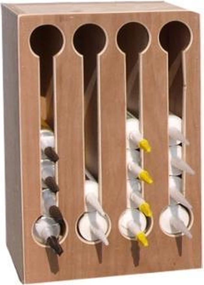 Raadsma Kitkokerkast - Voor 4 Soorten Kit – 43,5x28,5x25,cm