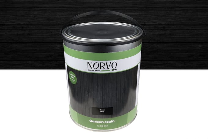 Wovar Norvo | Tuinbeits Zwart | 2,5 liter | Per Stuk