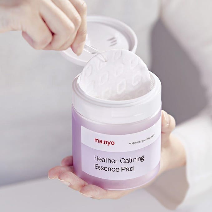 Manyo Coussinets d'essence apaisants Heather, 60 unités, AUTHENTIC STORE white