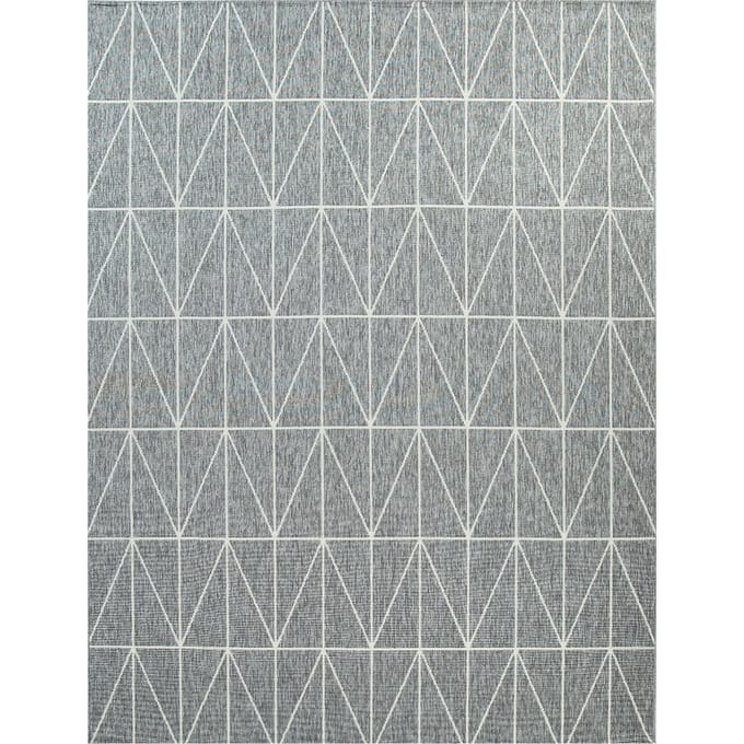 Binnen- en buitenkleed Bruna grijs  80x150 cm