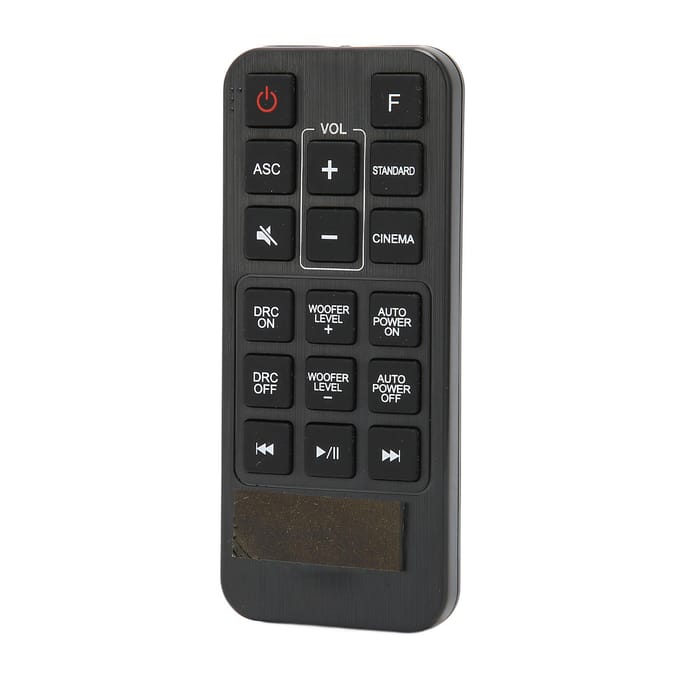 Télécommande de remplacement pour barre de son sans fil LG black