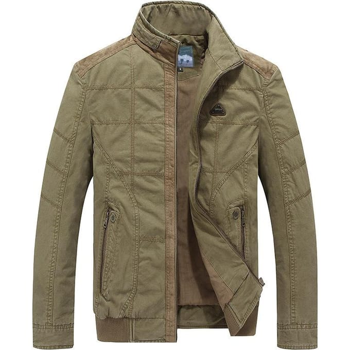 Herenjas Grote Maat Herenmode Losse Jas Herenjas 4XL gray
