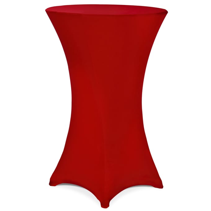 Deuba Statafel tafelhoes bordeaux Ø70cm
