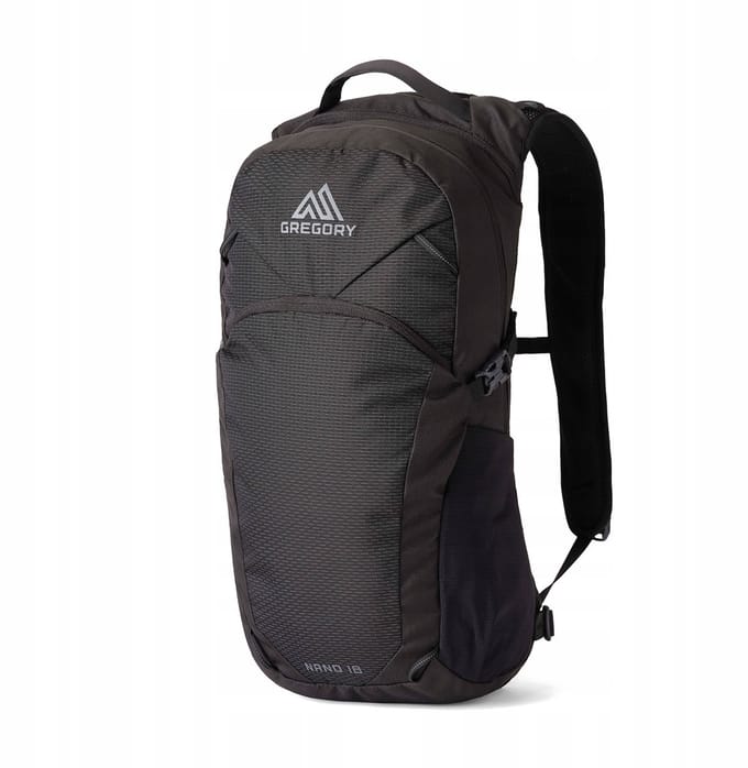 GREGORY vrijetijdsrugzak rugzak Nano 18 Backpack Optic Black zwart