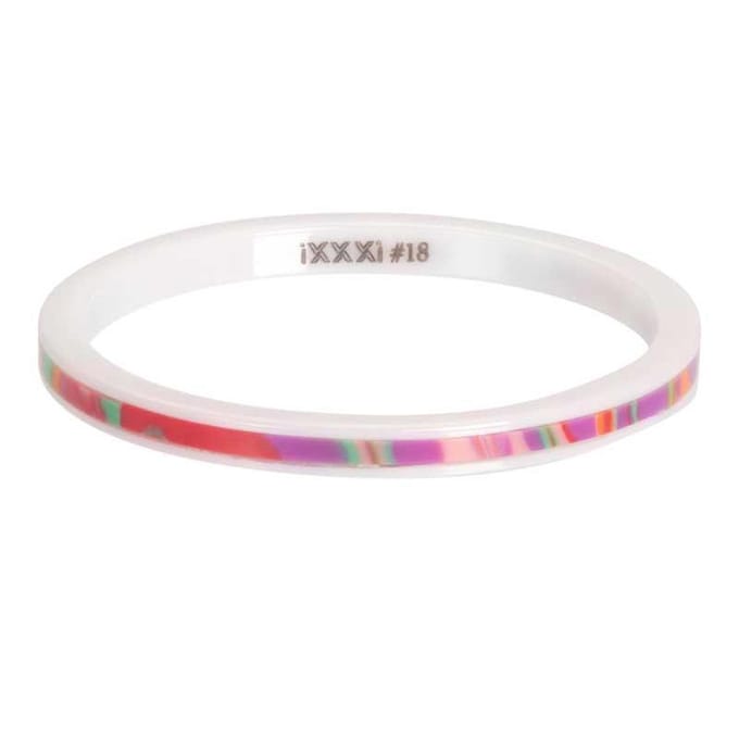 IXXXI Jewelry  ceramic tropical white 2 mm - vulring maat 19