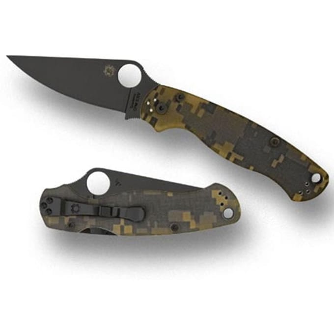 Spyderco Zakmes Paramilitary 2 Camouflage / Black CPM S30V PE