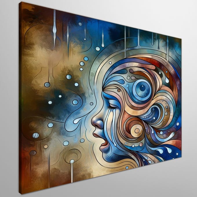 Kunstprint | Wanddecoratie | Canvas | 20 × 20 cm