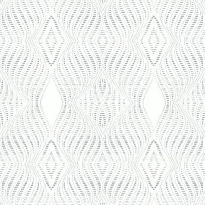 RETRO GLITTER BEHANG WIT ZILVER 2470