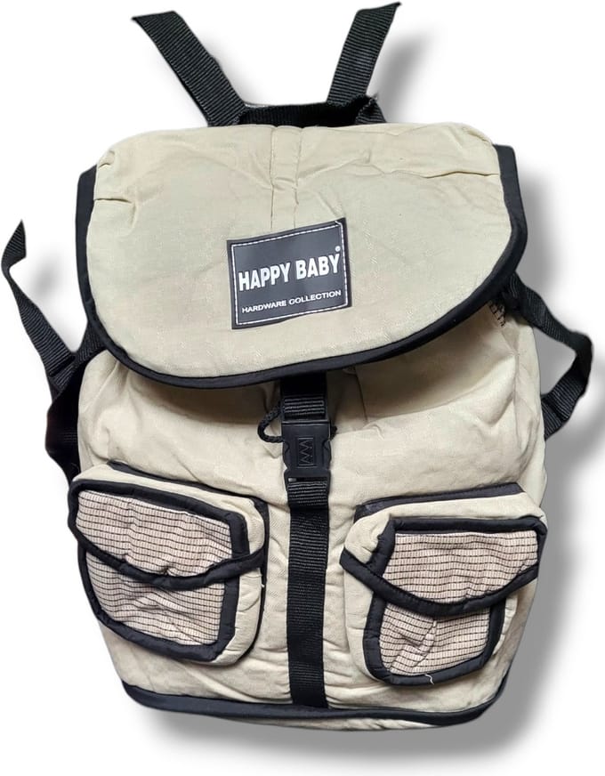 Happy Baby Luiertas - Schoudertas - Rugtas - Weekendtas - Met Verschoonmatje - Créme