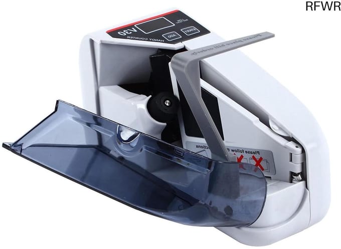 RFWR® Draagbare Geldtelmachine - Compact en Efficiënt met 600 Biljetten per Minuut