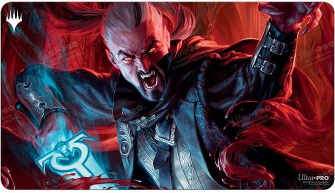 Playmat MTG Crimson Vow D Odric, Blood-Cursed