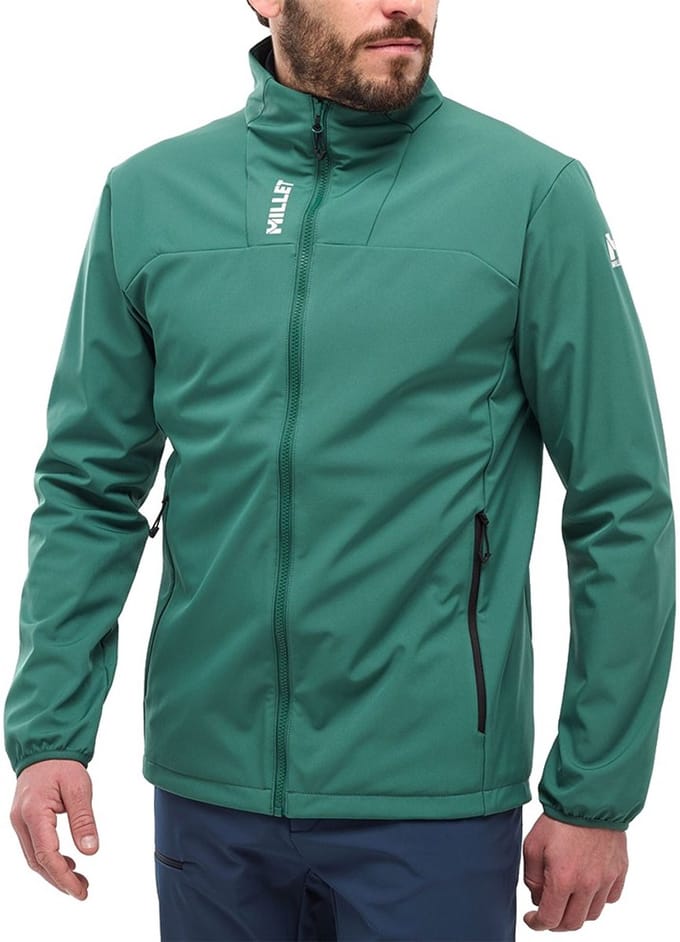 Millet Seneca Shield Softshelljack Groen L Man