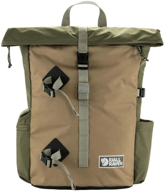 Fjallraven Vardag Foldsack 25 Rugzak - Green-Clay